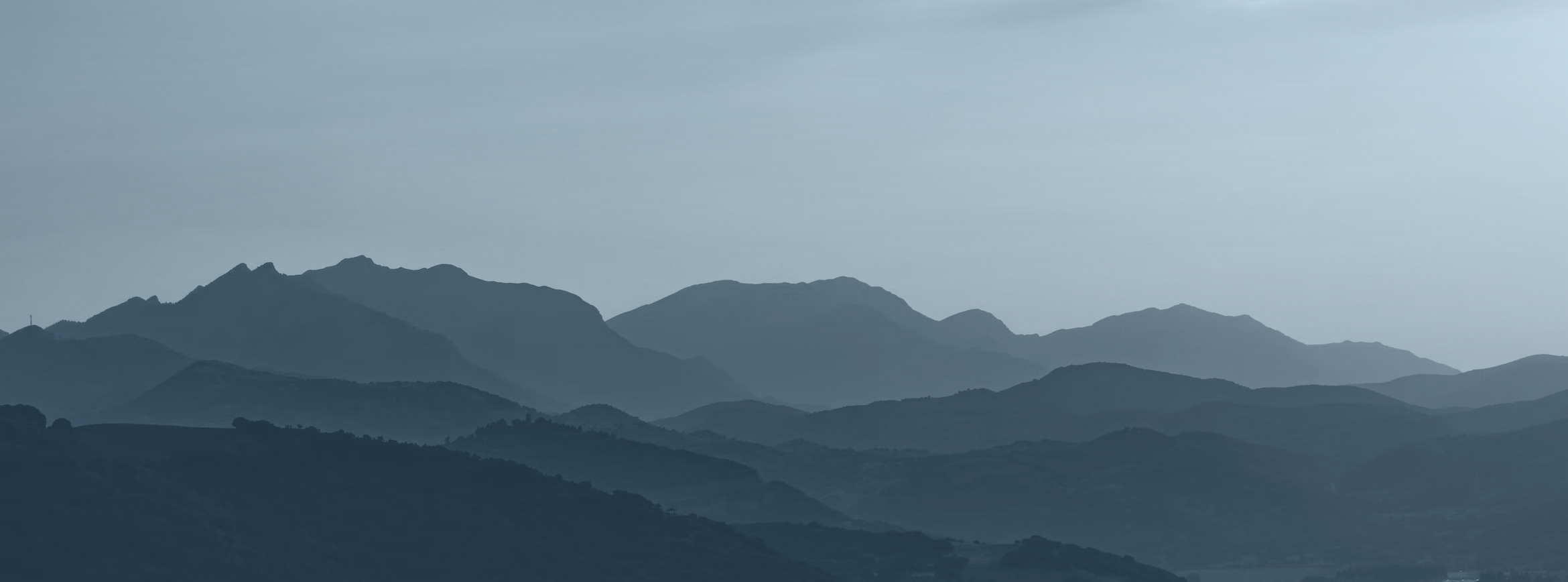 Appalachian Mountain Silhouette
